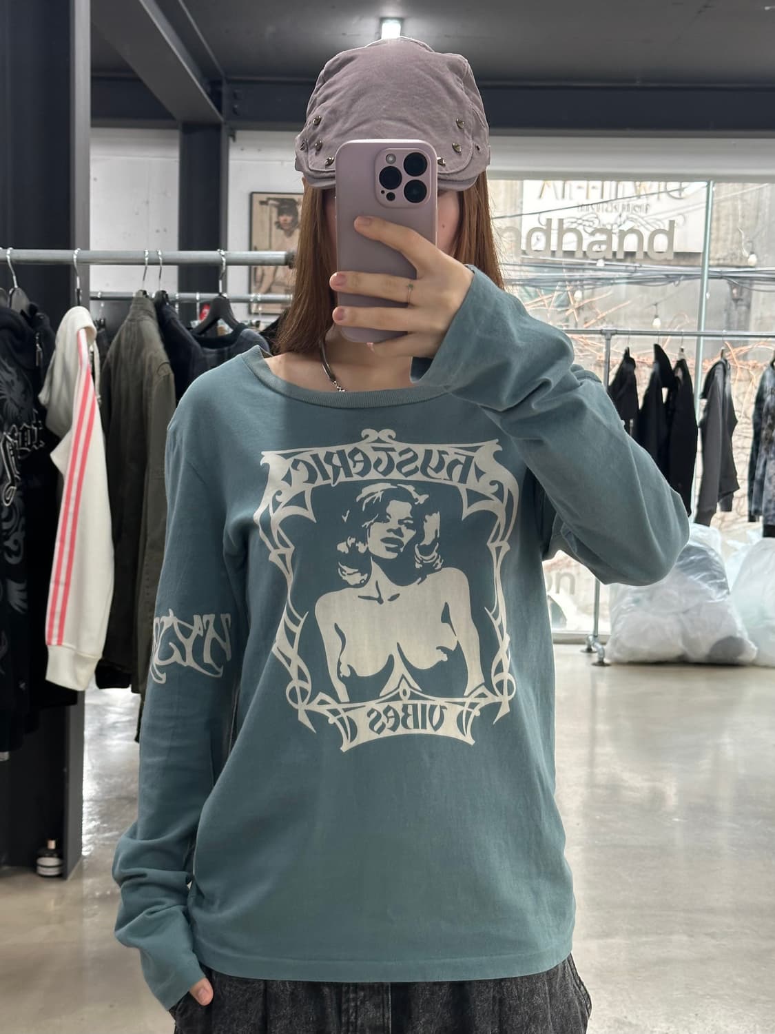 히스테릭글래머 히스걸 스펠암 롱슬리브 상품이미지4