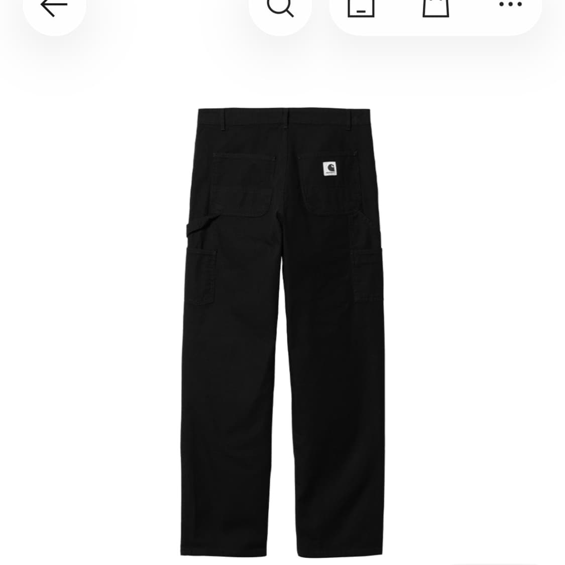 W 26 PIERCE DOUBLE KNEE PANT HUDSON 상품이미지3