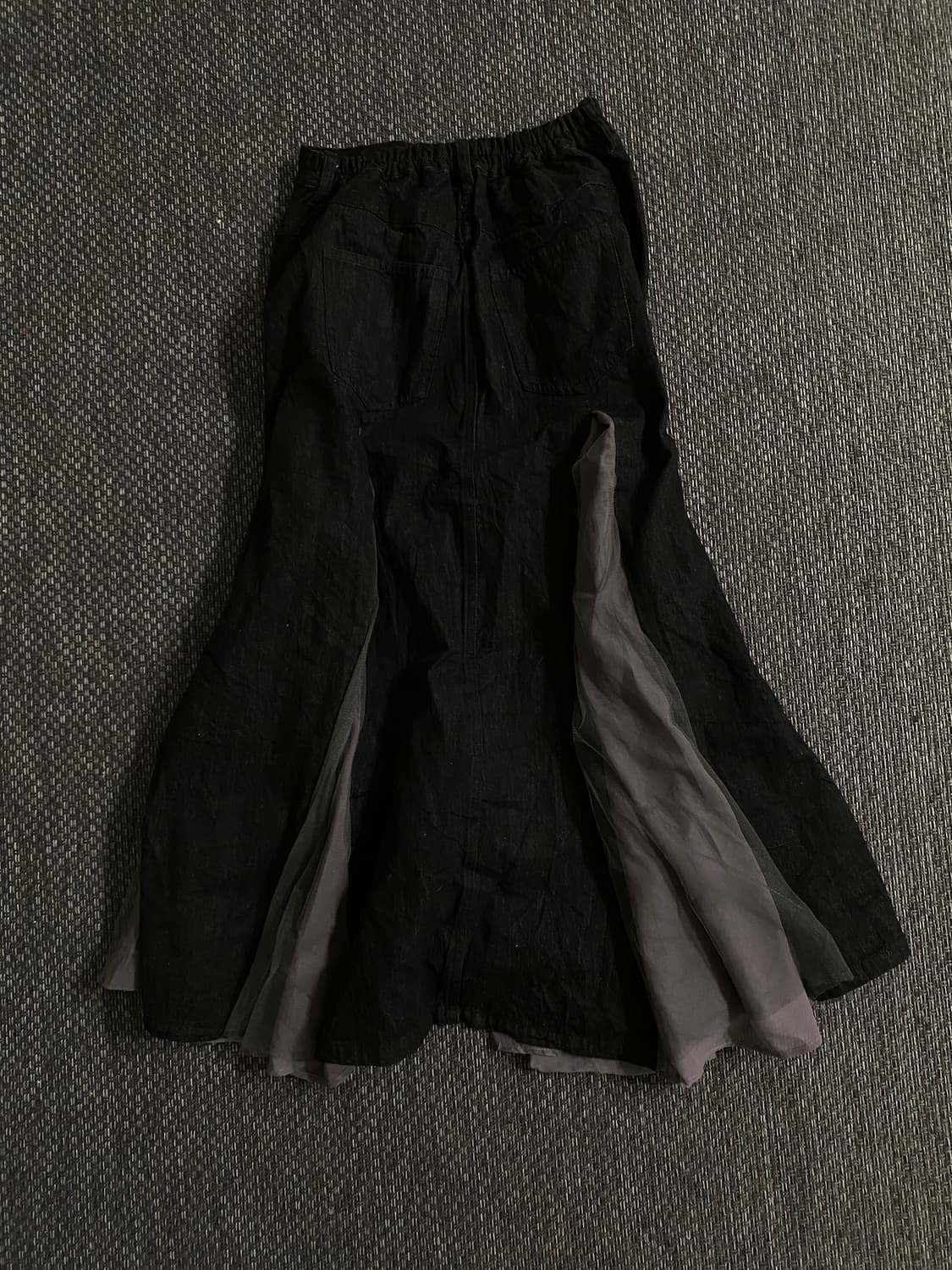  Denim Layered Skirts 상품이미지7