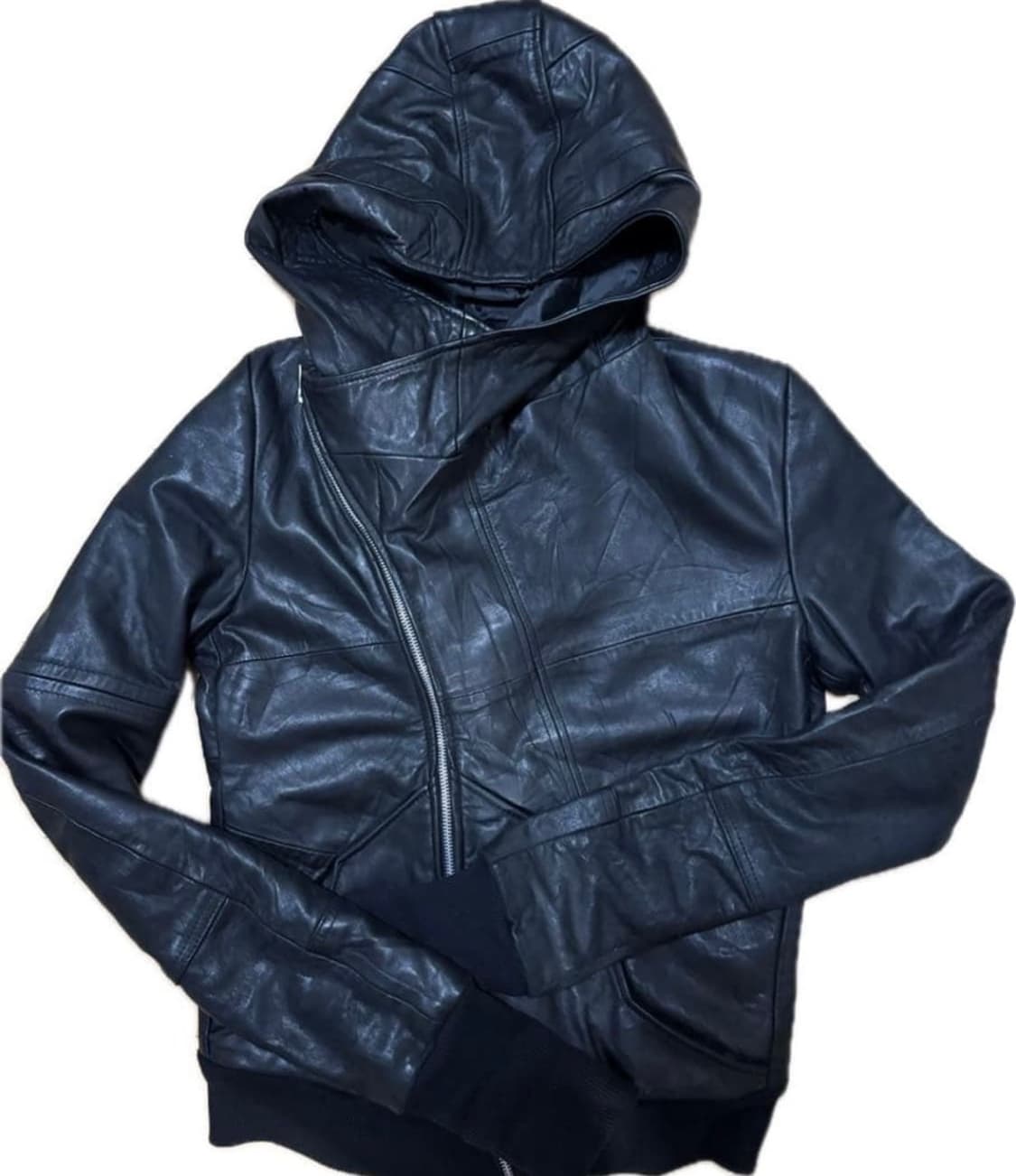 Ekam gimmick leather jacket 상품이미지3