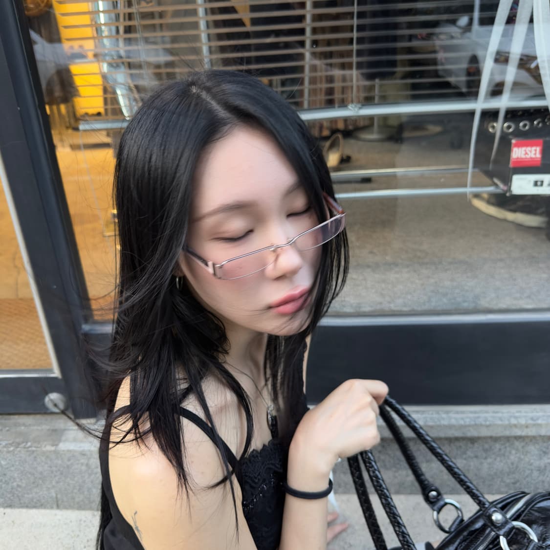 00s 베르사체 핑크 스키니 안경 상품이미지8