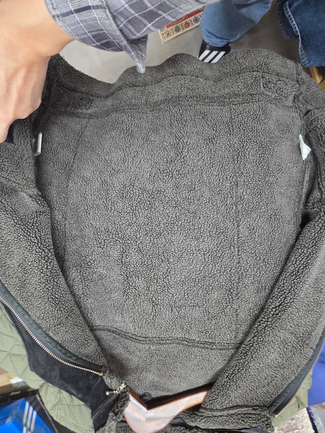 유나이티드 워커스 90s 빈티지 무스탕 조끼 100 상품이미지4