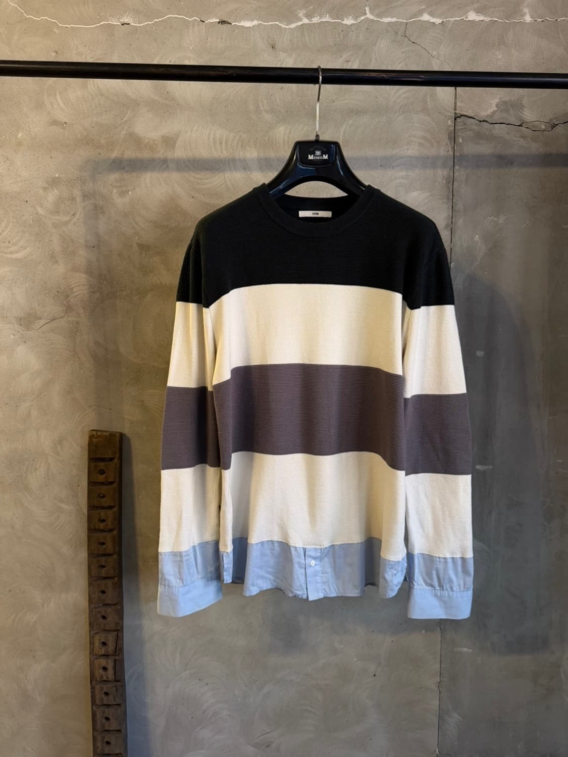 시스템 오버사이즈 니트 100 상품이미지1