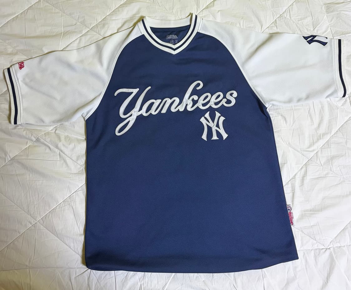 양키스 브이넥 저지 상품이미지1