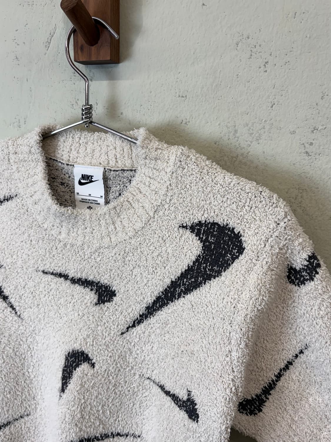 나이키 피닉스 코지 부클레 크롭 니트 상품이미지5