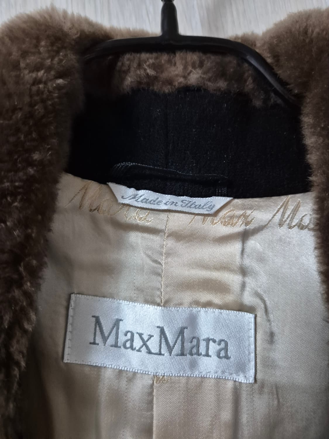 (정품) 막스마라 울코트 카라퍼 코트 90s  42사이즈 상품이미지6