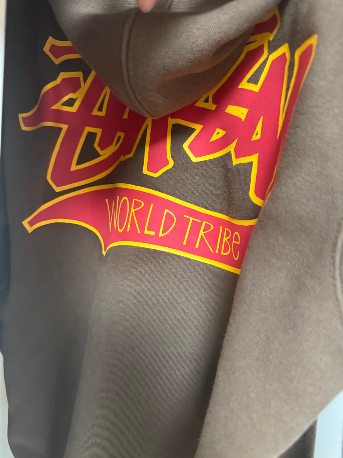 스투시 슬러거 후드 브라운m사이즈 판매합니다 해 상품이미지1