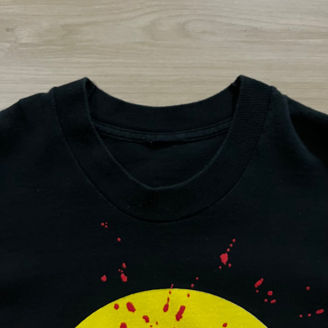 90s 빈티지 스마일리 헤드샷 티셔츠 상품이미지2