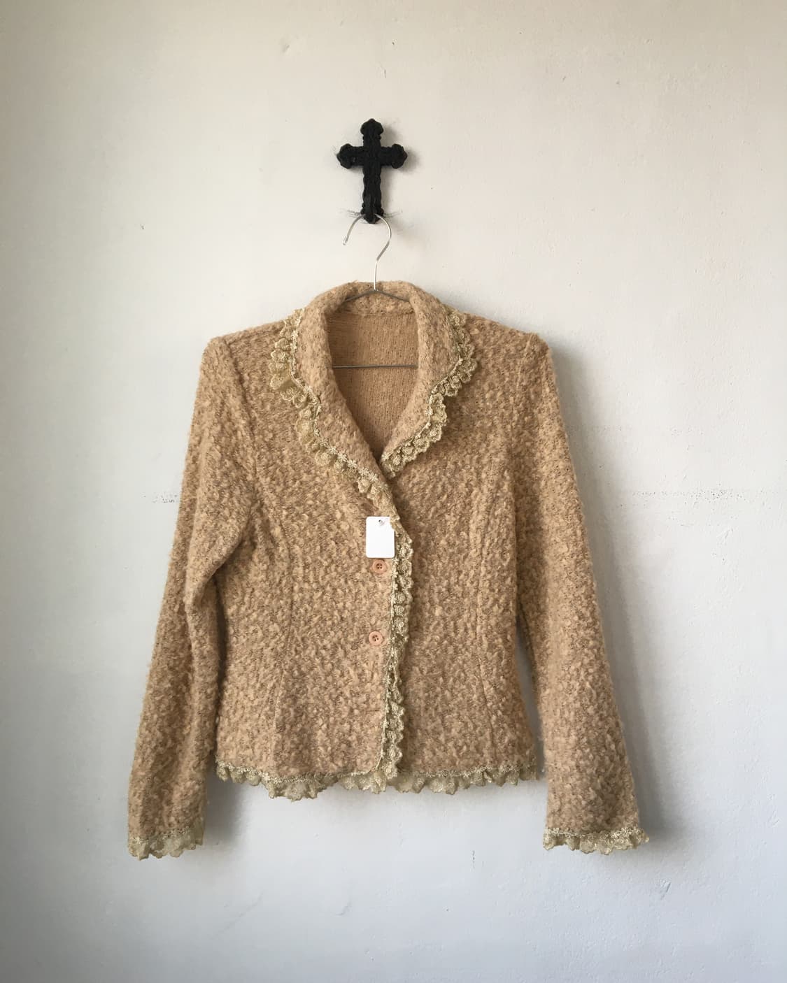 Lace trimming jacket 상품이미지2