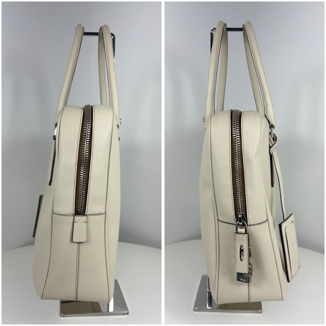 프라다 사피아노 아이보리 서류가방 브리프케이스 상품이미지5