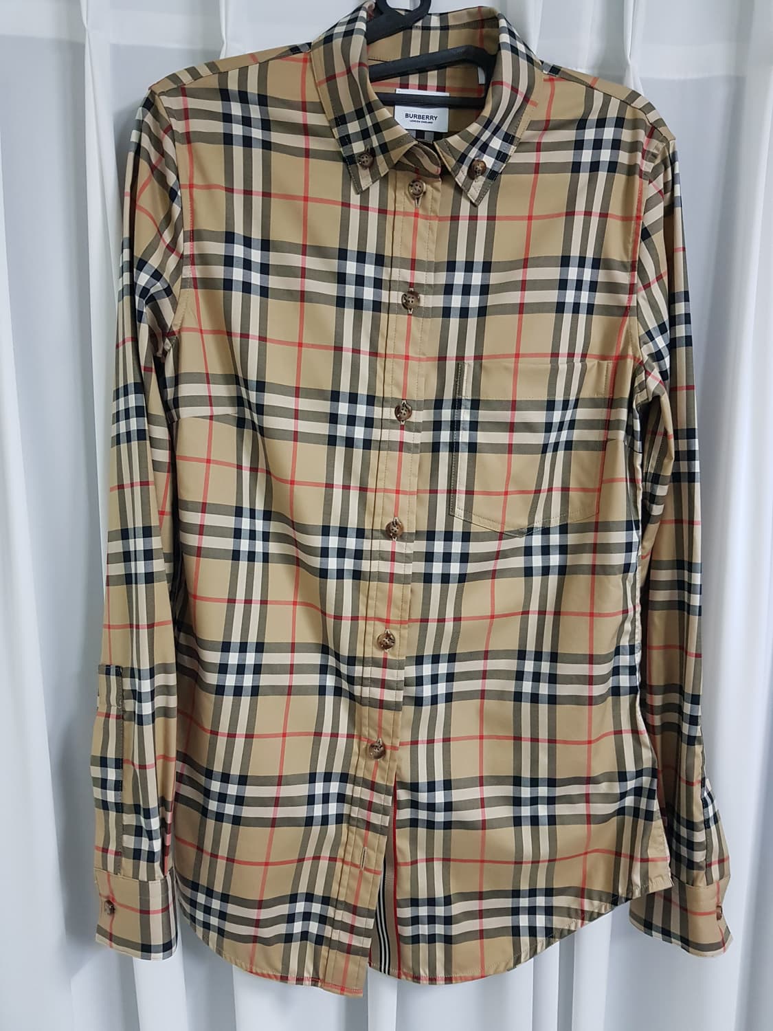 버버리 노바체크 셔츠 38사이즈 상품이미지2