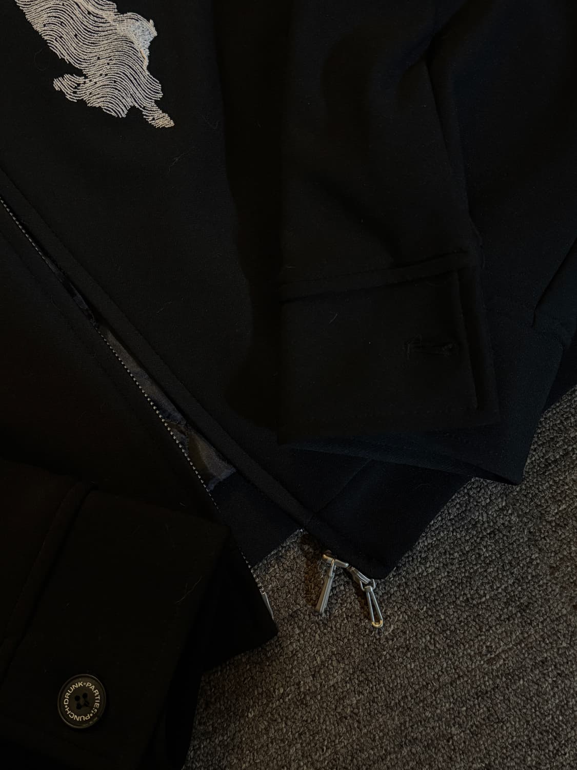 펀치 드렁크 파티즈 모나드 포밍자켓 블랙 size1 상품이미지3