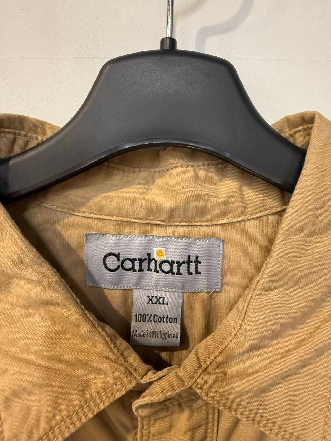 칼하트 베이지 긴팔셔츠 상품이미지3