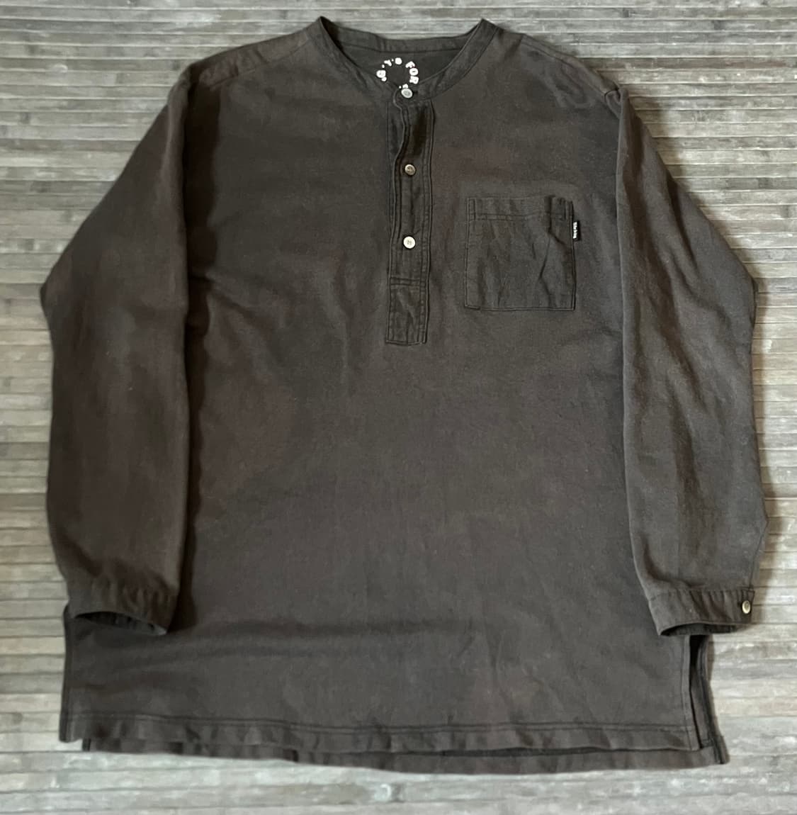 Charcoal washed Japanese set-up 상품이미지2