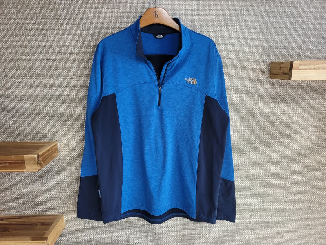 XXL 110사이즈 노스페이스 기모 집업 티셔츠 등산 아웃도어  상품이미지1