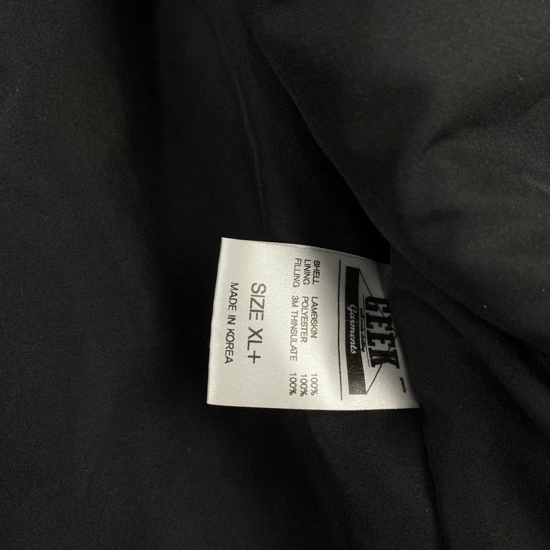 긱테일러 램스킨 신슐레이트 리얼 레더 자켓 (105) 상품이미지8