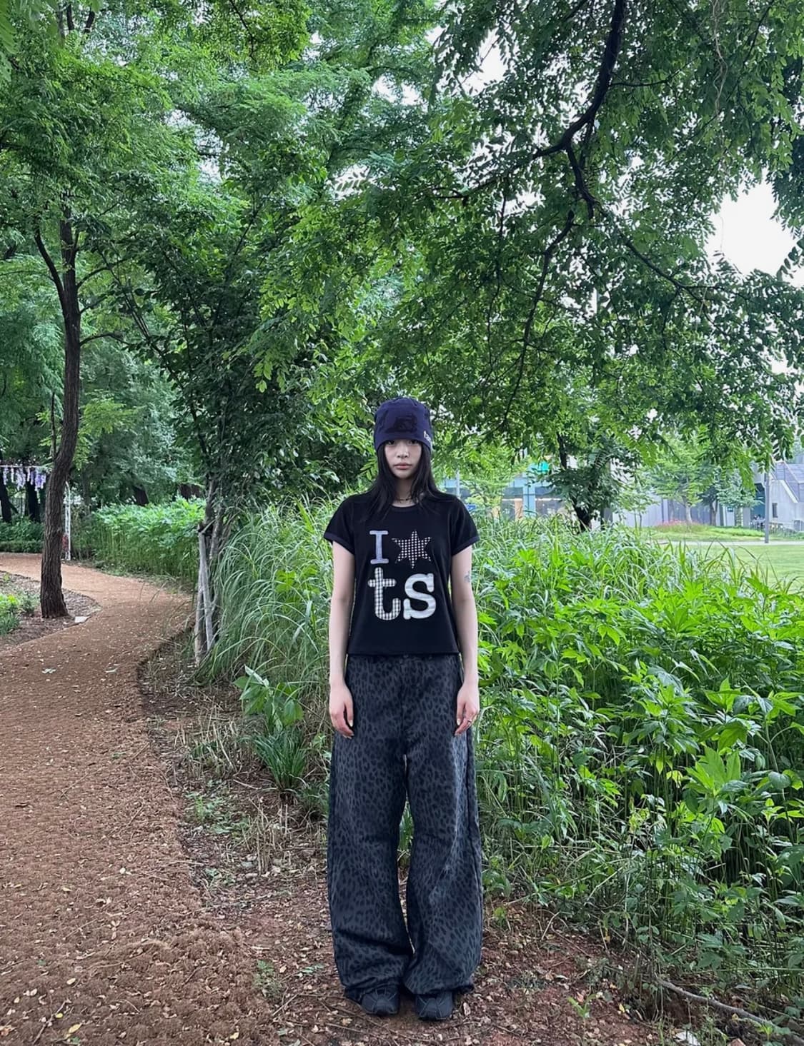 탄산마그네슘 링거 티셔츠 (블랙) 상품이미지3