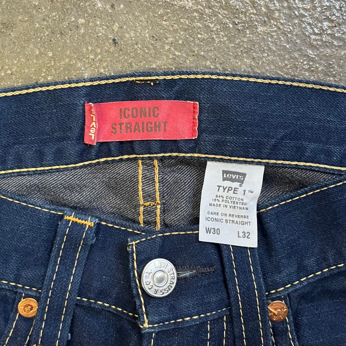 00s 리바이스 타입원 데님 팬츠 (31-32“) 상품이미지6