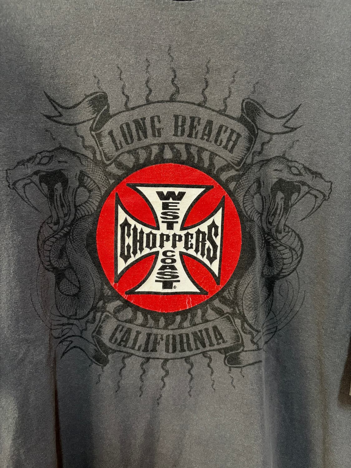 [XL] 00's West Coast Choppers Snake 티셔츠 상품이미지4