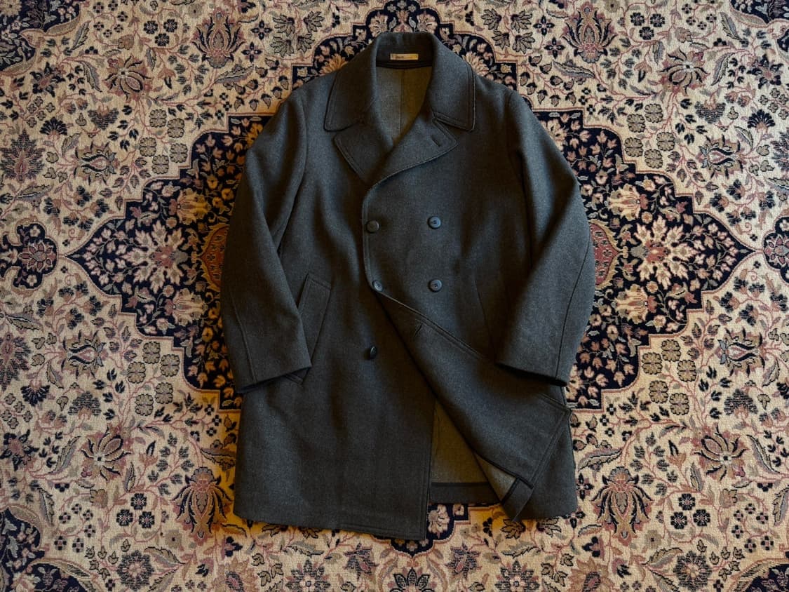 아르마니 꼴레지오니 더블 브레스티드 코트 100 상품이미지2