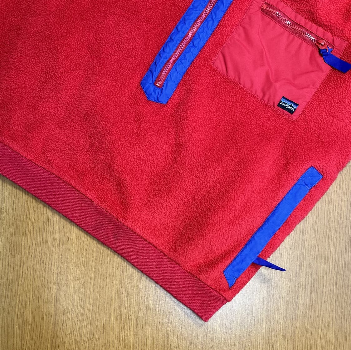 빈티지 파타고니아 하프집업 플리스 풀오버 1980s (L / Made i 상품이미지4