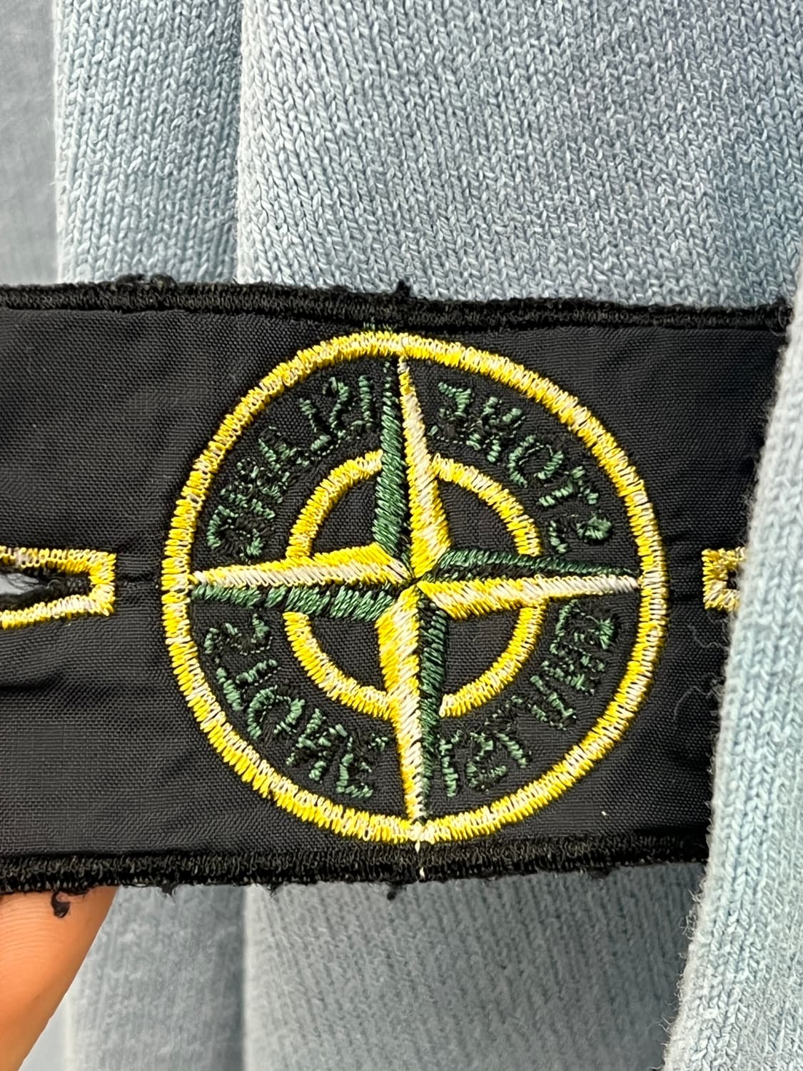 스톤아일랜드 00s 와펜 페인티드 니트 상품이미지8