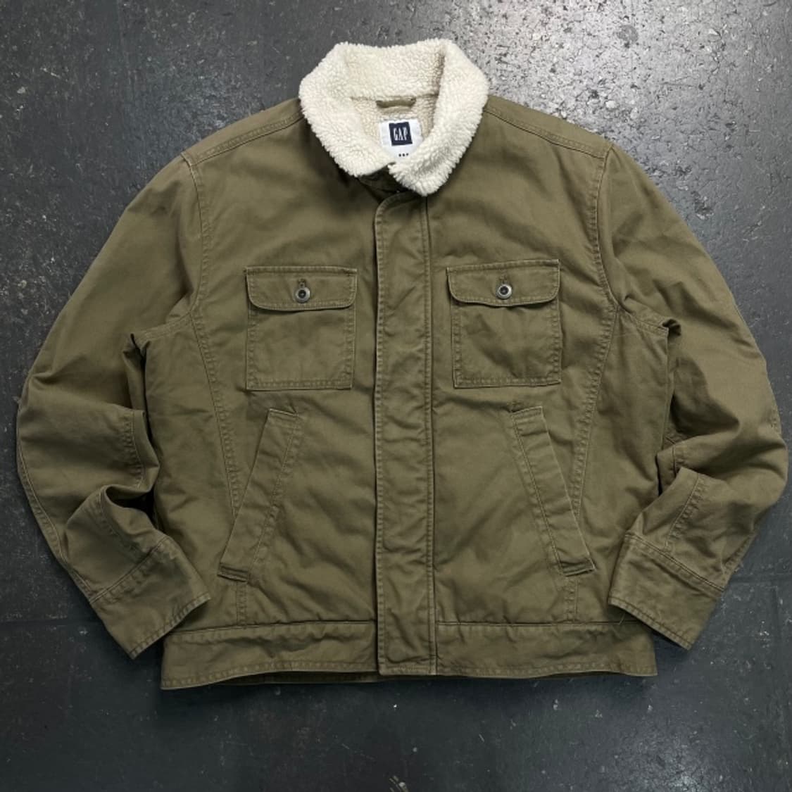 100 갭 쉐르파 트러커 자켓  상품이미지1