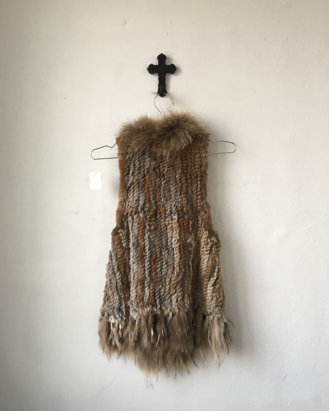 Mixed fur vest 상품이미지3