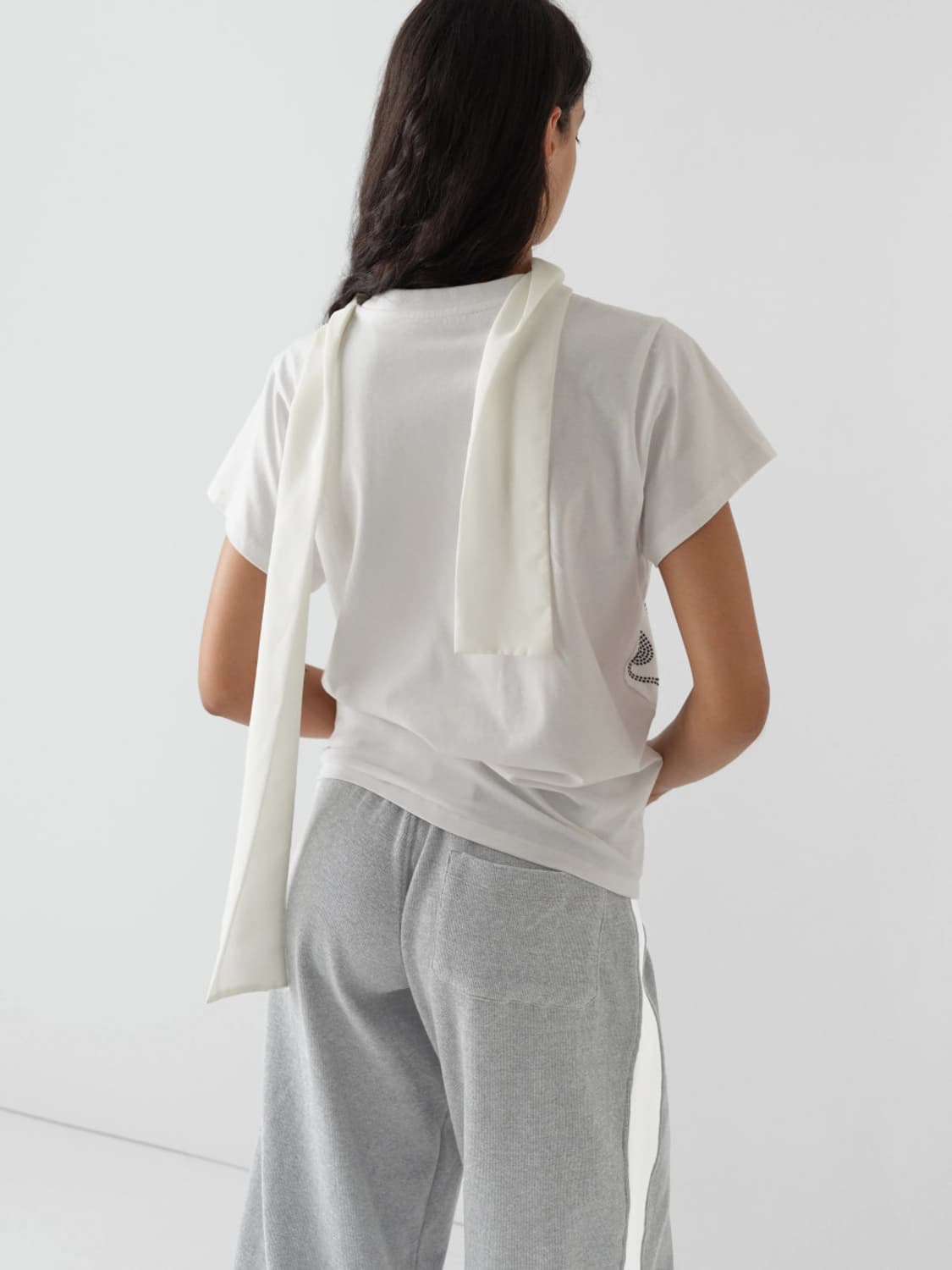 [S]기마구아스 Phoebe 블라우스/화이트 상품이미지4