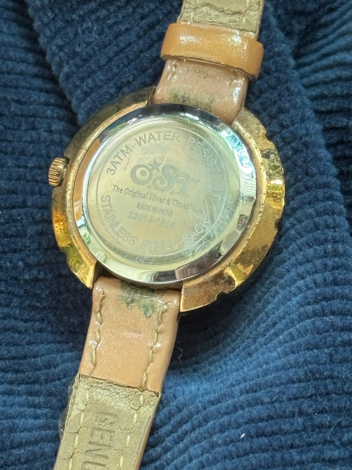 vintage ost heart leather band watch 상품이미지10