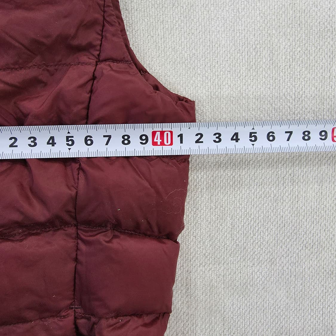 [S] 유니클로 다운 경량패딩 조끼 0127J 상품이미지6