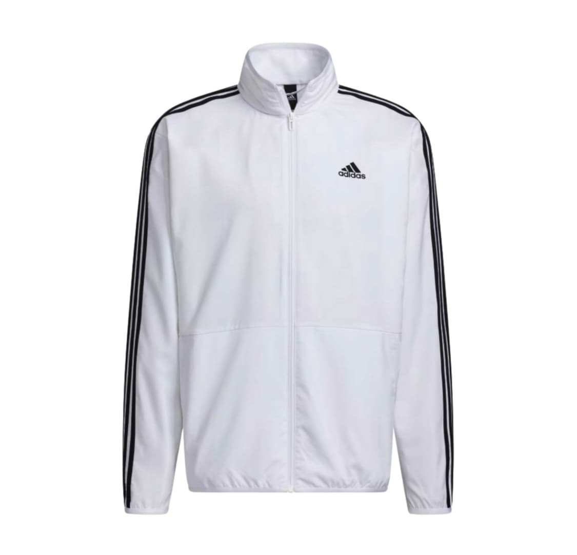 아디다스 삼선 레귤러 핏 라이트 우븐 트랙탑 화이트 s 상품이미지1