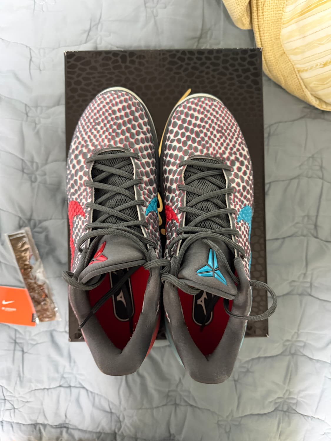 나이키 코비6 프로트로 3D 265사이즈 실착1회 새상품급 판매 상품이미지3