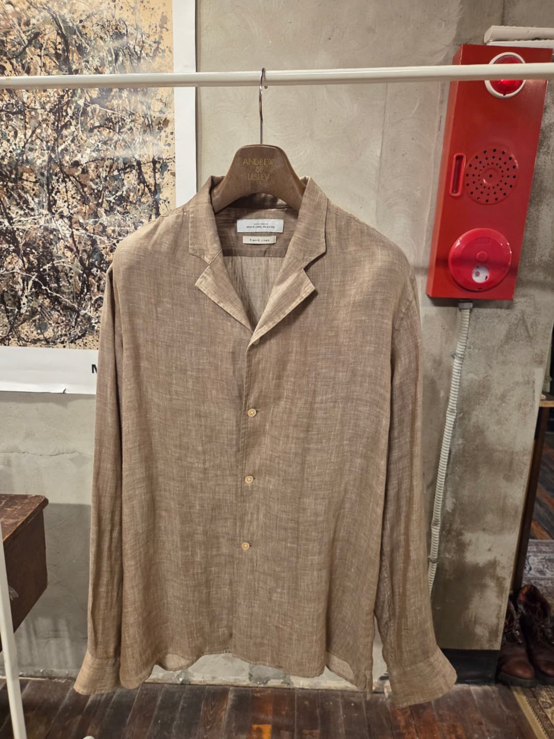 유나이티드 애로우 린넨셔츠 상품이미지7