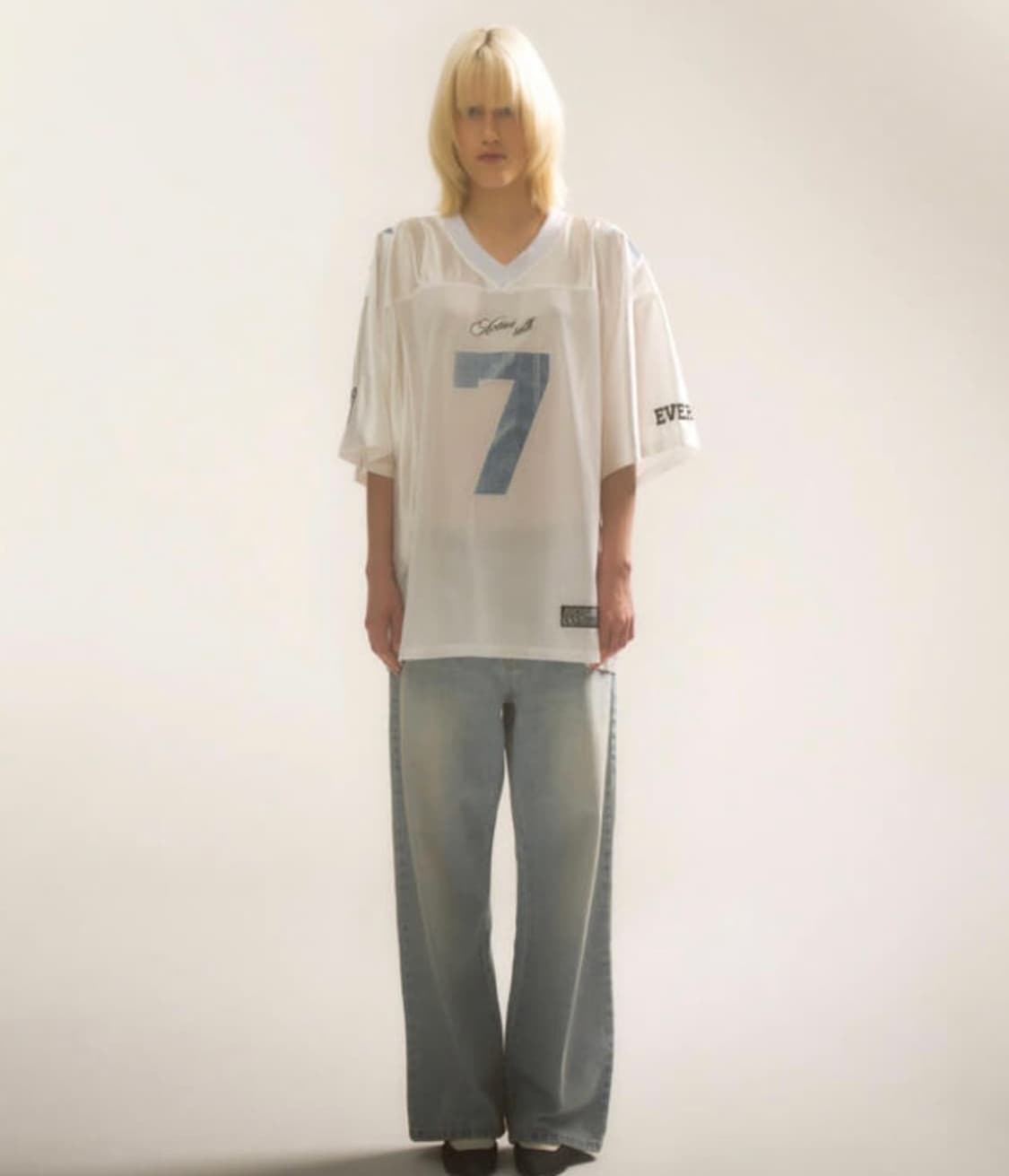2000아카이브 풋볼티 데님 상품이미지2