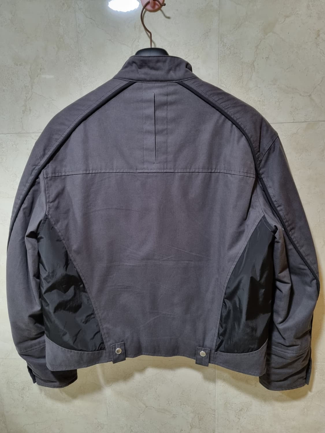 애드오프 파이프 패디드 바이커 자켓 M 상품이미지2