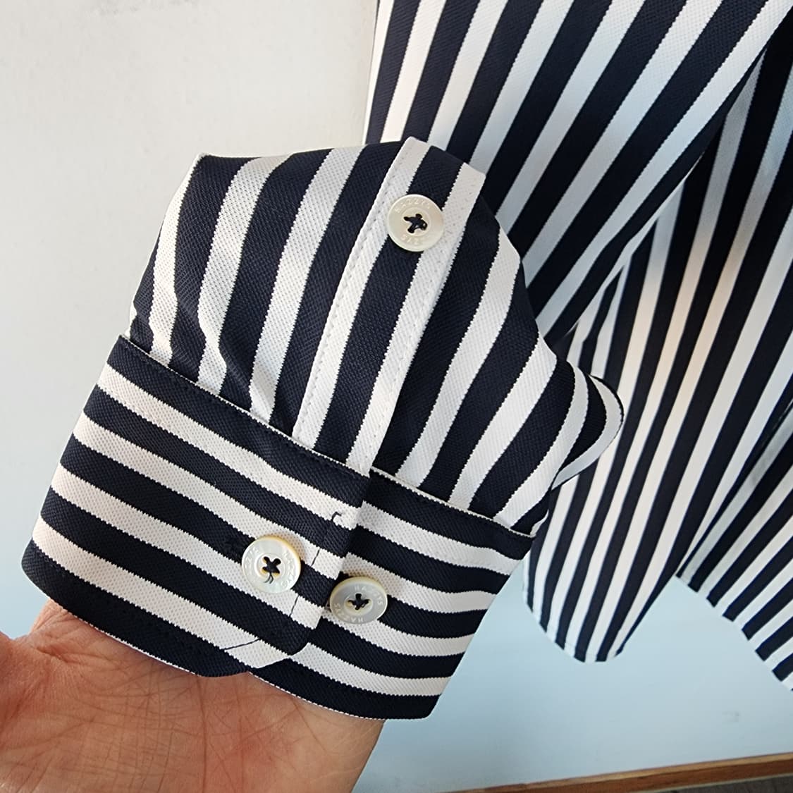 HAZZYS 헤지스 스트라이프 셔츠 상품이미지6