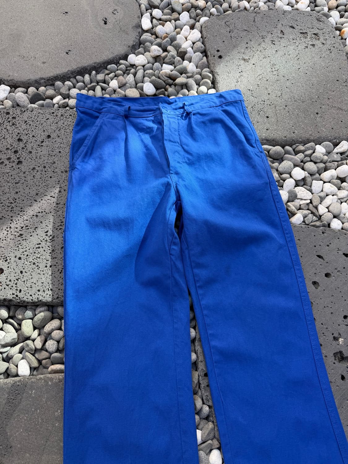 1990s PORTEX WASHED BLUE 빈티지 프렌치워크팬츠 상품이미지5