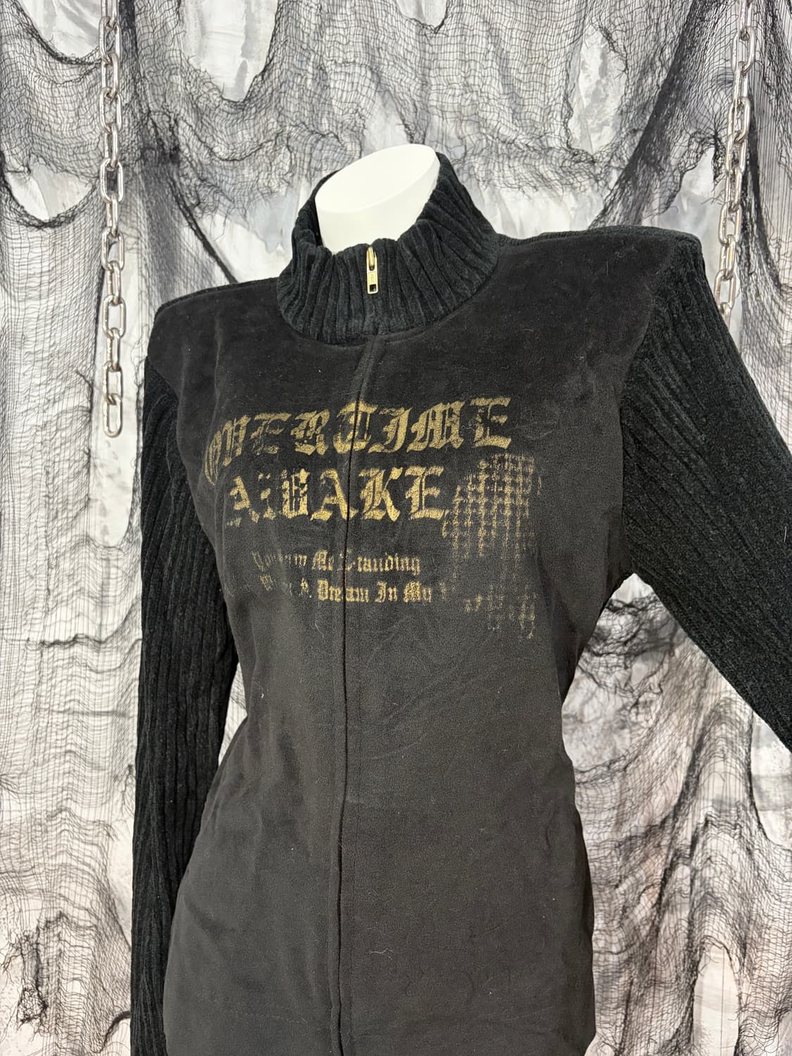 00's distorted  Velvet knit jersey 상품이미지6