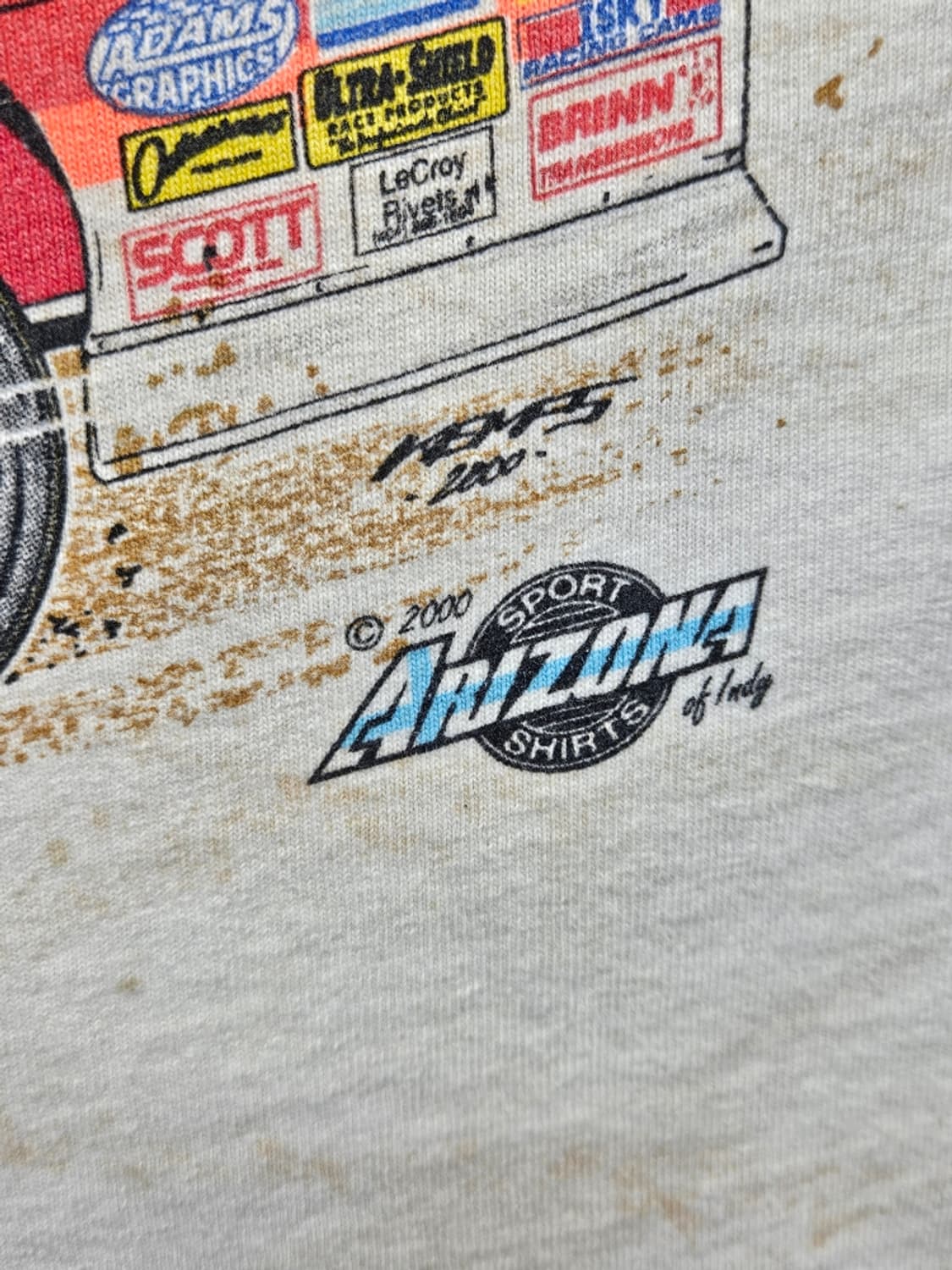 2000 애리조나 로니존슨 레이싱 반팔 티셔츠 ( L ) / 11923 상품이미지6