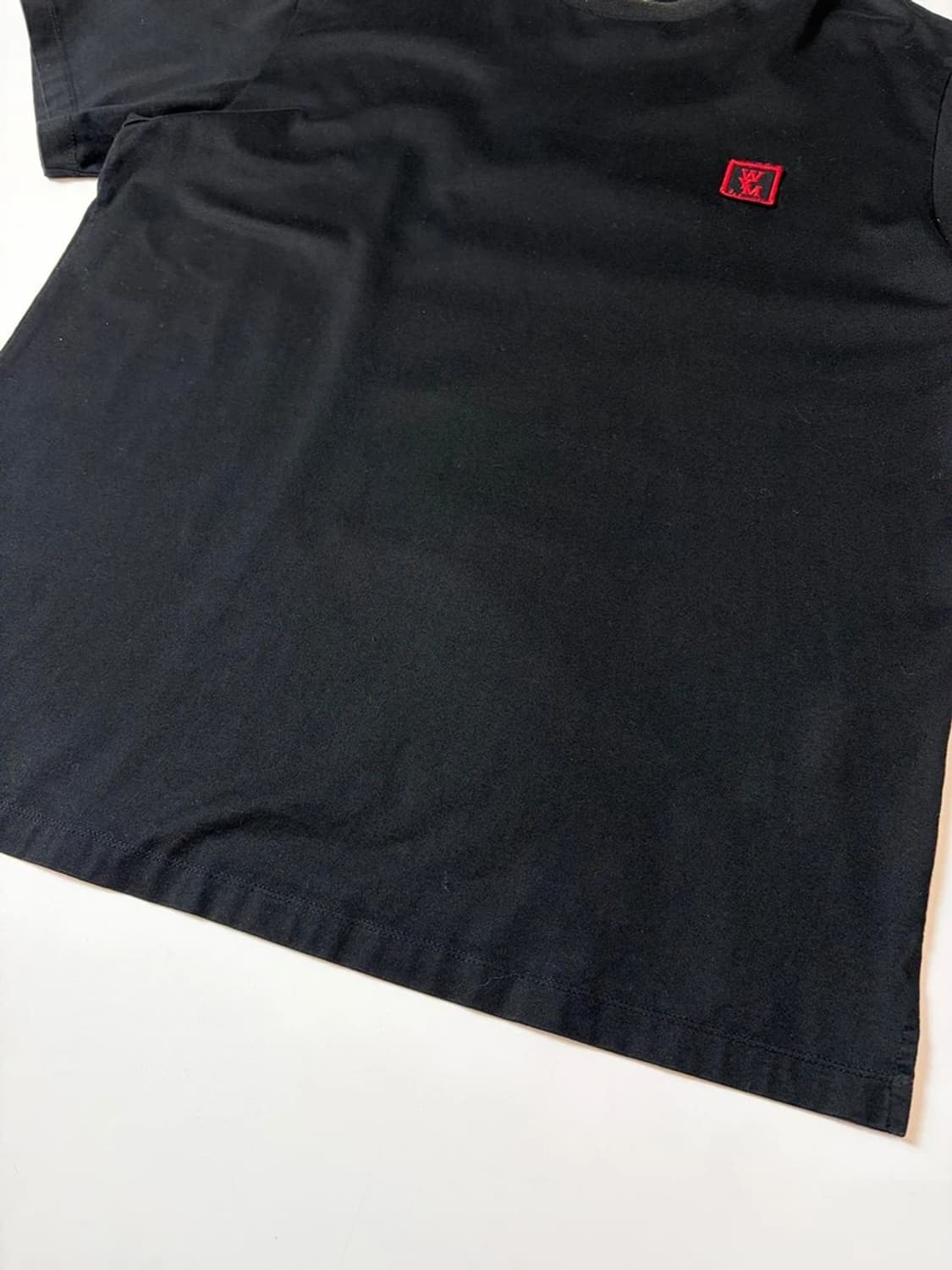 우영미 19FW 백로고 반팔 티셔츠 PN9552 상품이미지5