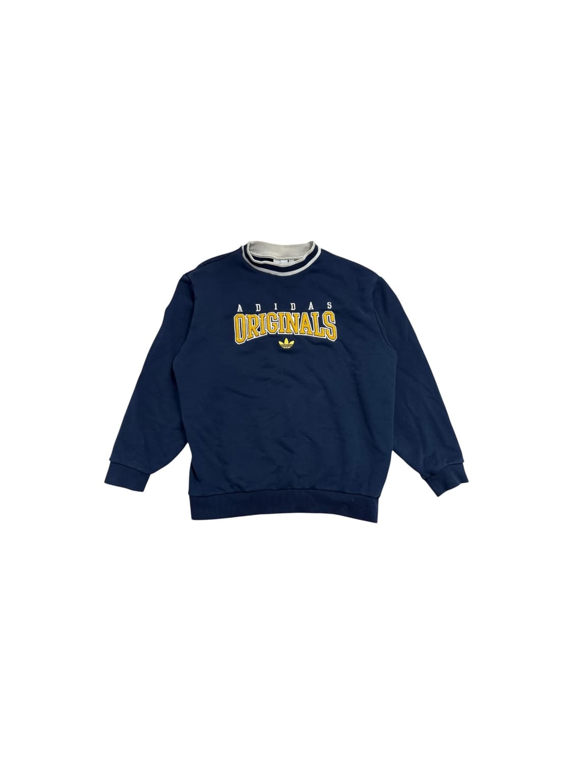 아디다스 오리지널스 스크립트 맨투맨 네이비 상품이미지1