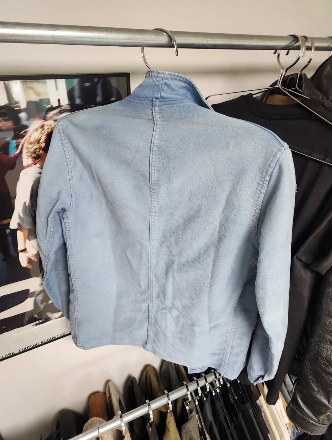 60s French Moleskin Work Jacket 상품이미지3