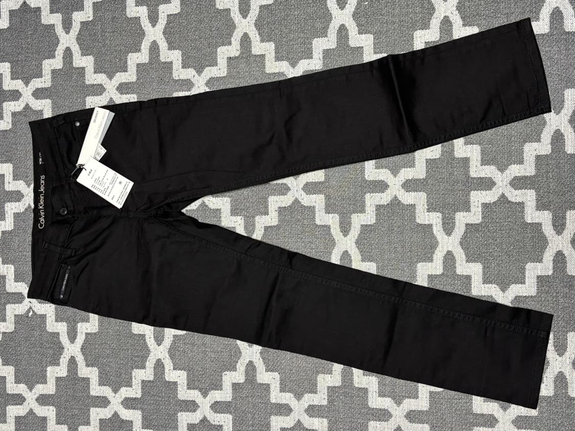 (새상품)캘빈클라인 블랙진 W28 L32 상품이미지1