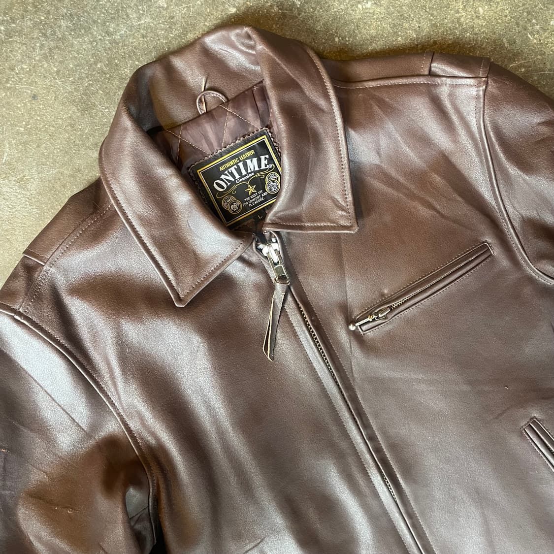 ONETIME LEATHER SINGLE RIDER 상품이미지4