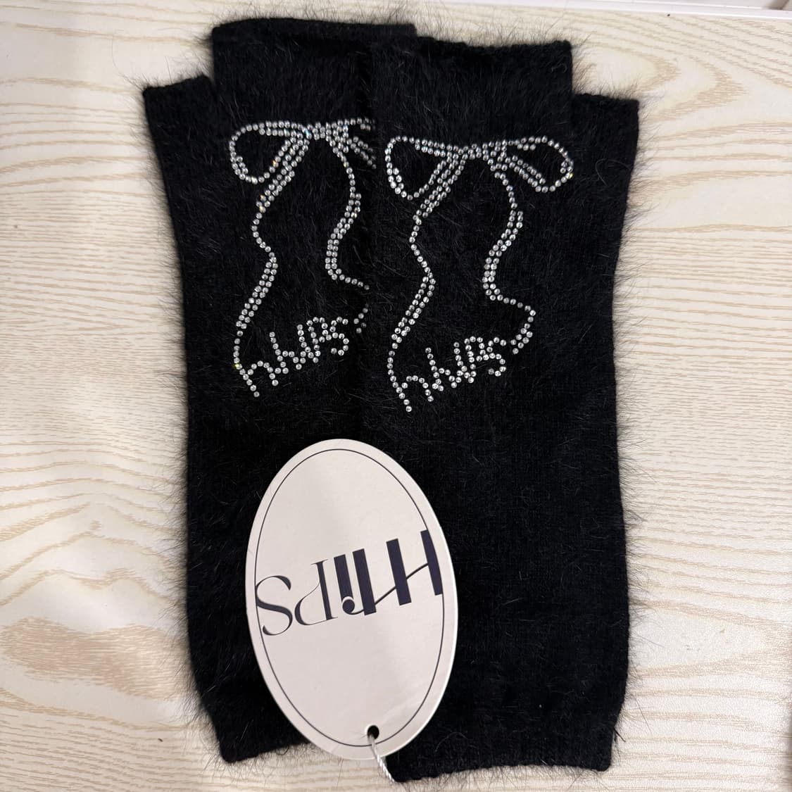 더블힙스 리본 앙고라 워머 상품이미지3