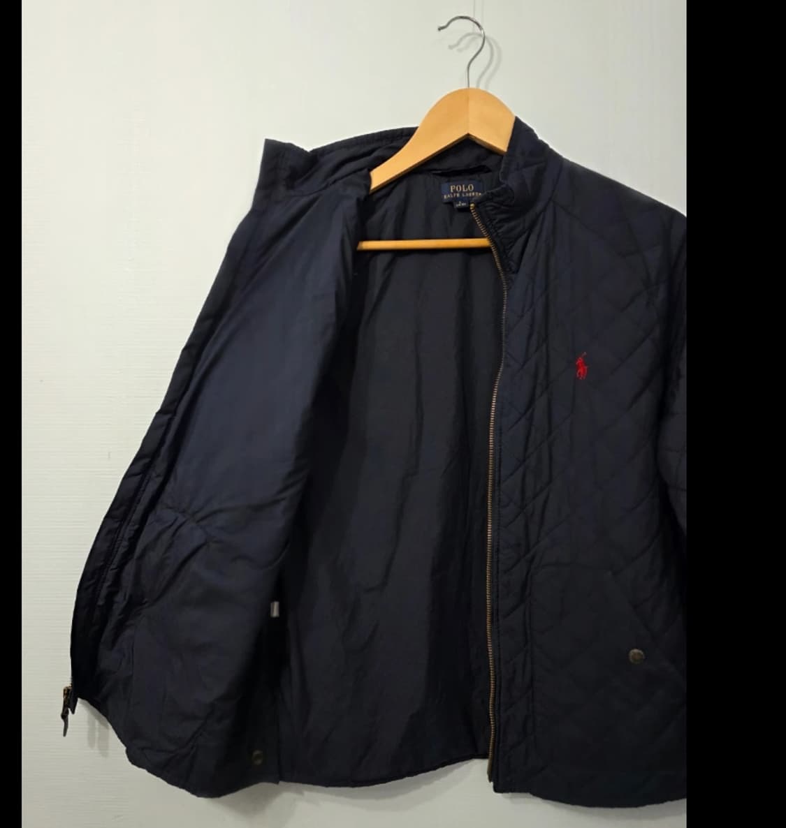 폴로 랄프로렌 네이비 퀼팅 자켓 95 상품이미지1