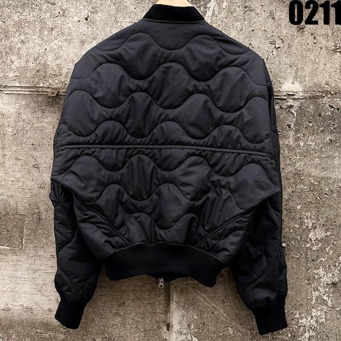 스티치컴즈블루 퀼팅 패딩 봄버 자켓 85 0211 상품이미지6