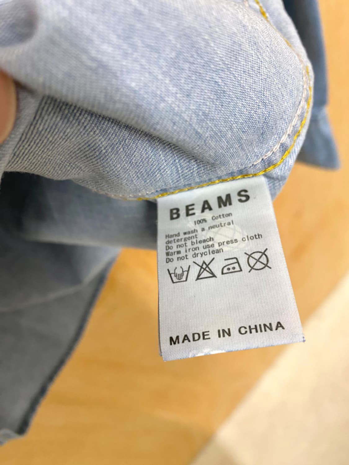 샵세일중🌞 BEAMS denim western shirts 빔즈 웨스턴 상품이미지7