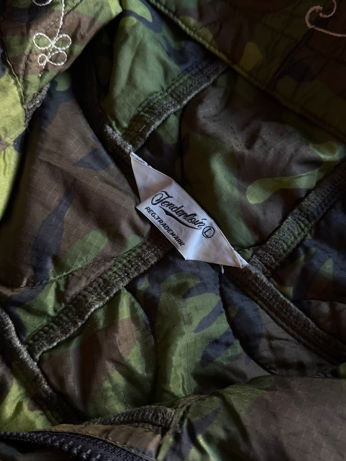 텐더로인 카모플라주 후드 판초 자켓  상품이미지5